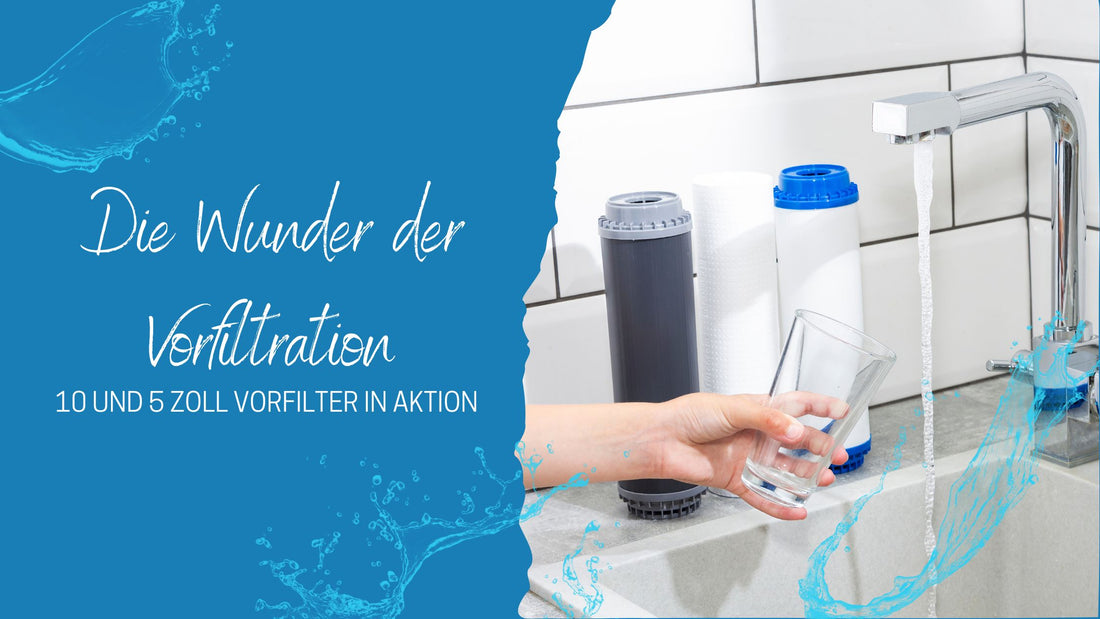 Die Wunder der Vorfiltration: 10 und 5 Zoll Vorfilter in Aktion
