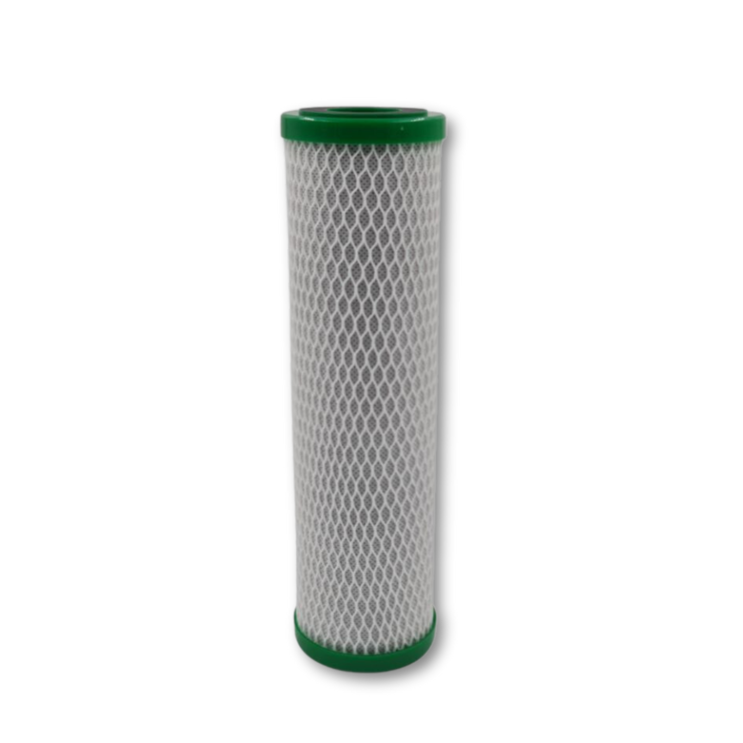 Universelle 10" Aktivkohle-Blockfilter Filterpatrone für verschiedene Wasserfilteranwendungen - Grün