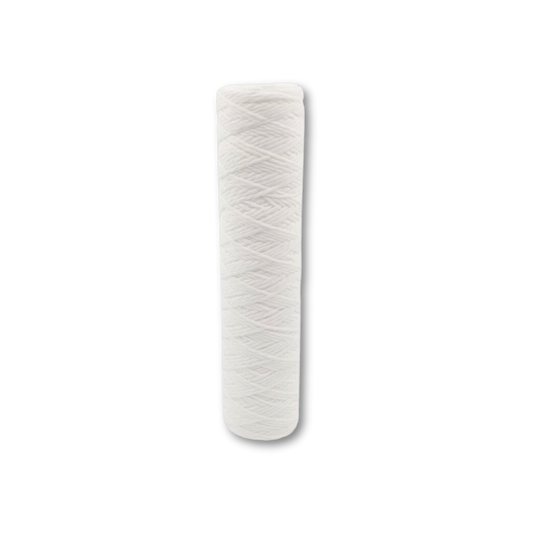 Universelle 10" Wickelfilter Patrone für verschiedene Wasserfilteranwendungen - 100 Micron