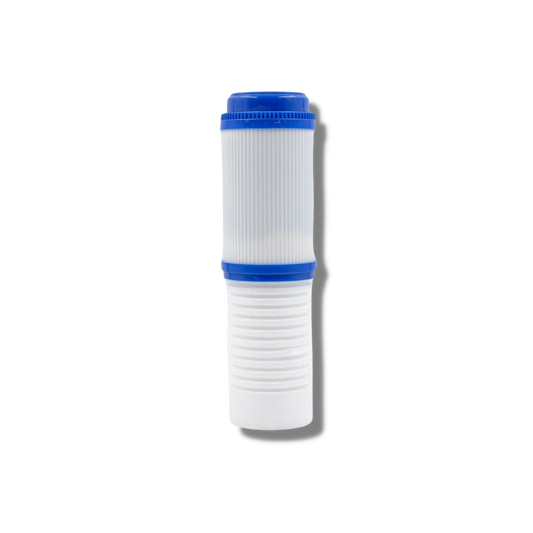 Universelle 10" 2-in-1 Sediment- und Aktivkohlefilterpatrone für verschiedene Wasserfilteranwendungen