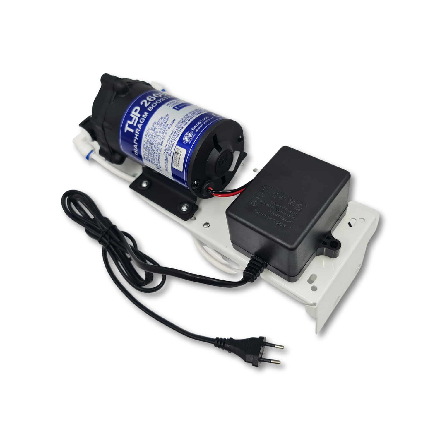 TYP 2600 Series Diaphragm Booster Pumpenset für Osmoseanlagen mit Netzteil und Drucksensor