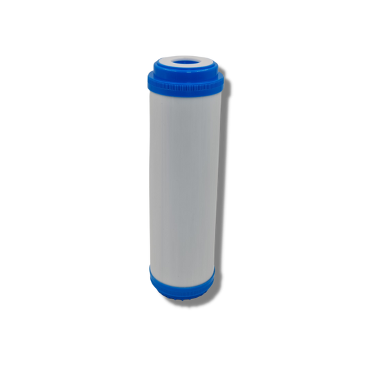 Universelle 10" Aktivkohle Granulat Filterpatrone für verschiedene Wasserfilteranwendungen - Blau